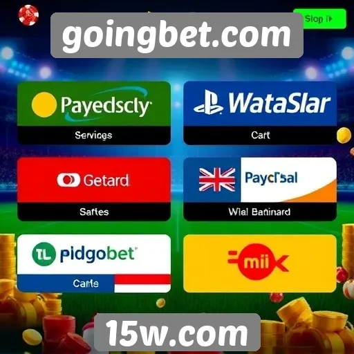 Comparação de métodos de pagamento no goingbet.com